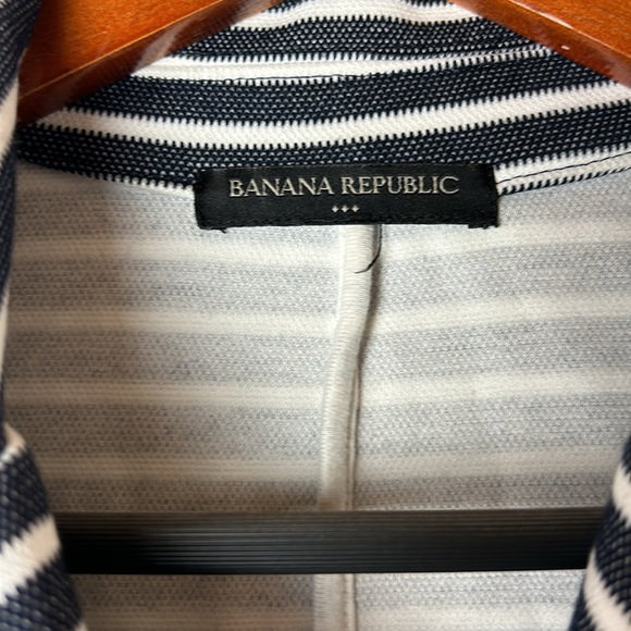 Banana Republic striped stretch knit Blazer SZ XS - Picture 2 of 6